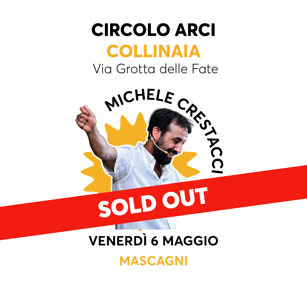 MICHELE CRESTACCI SOLD OUT