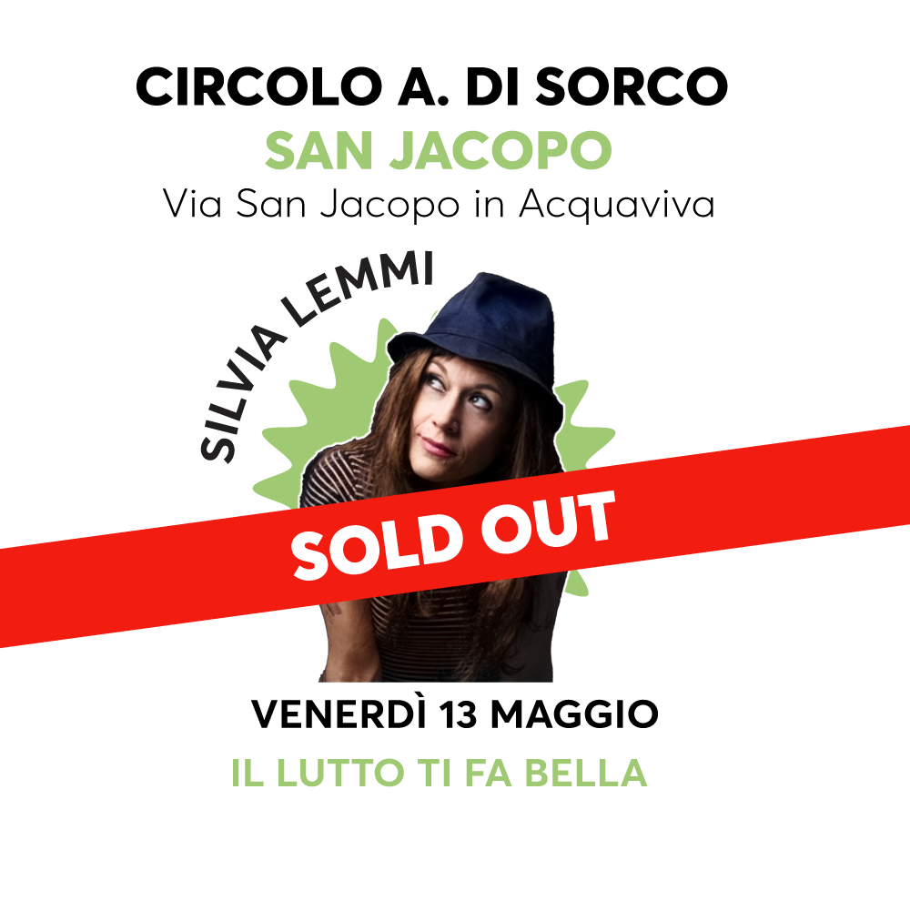 SILVIA LEMMI SOLD OUT